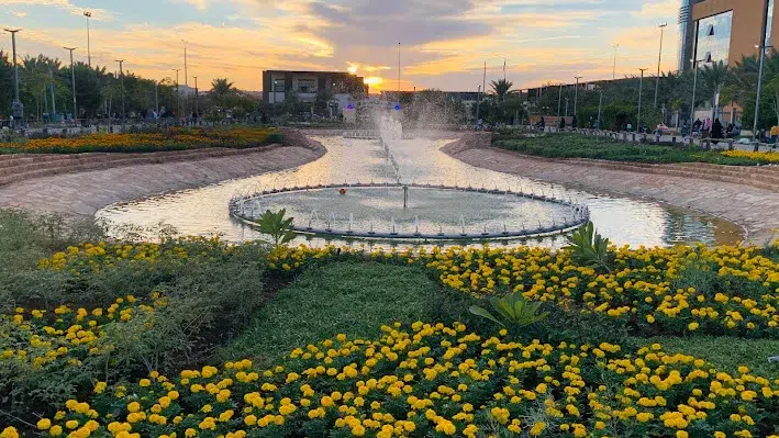 حديقة الزهور في الرياض